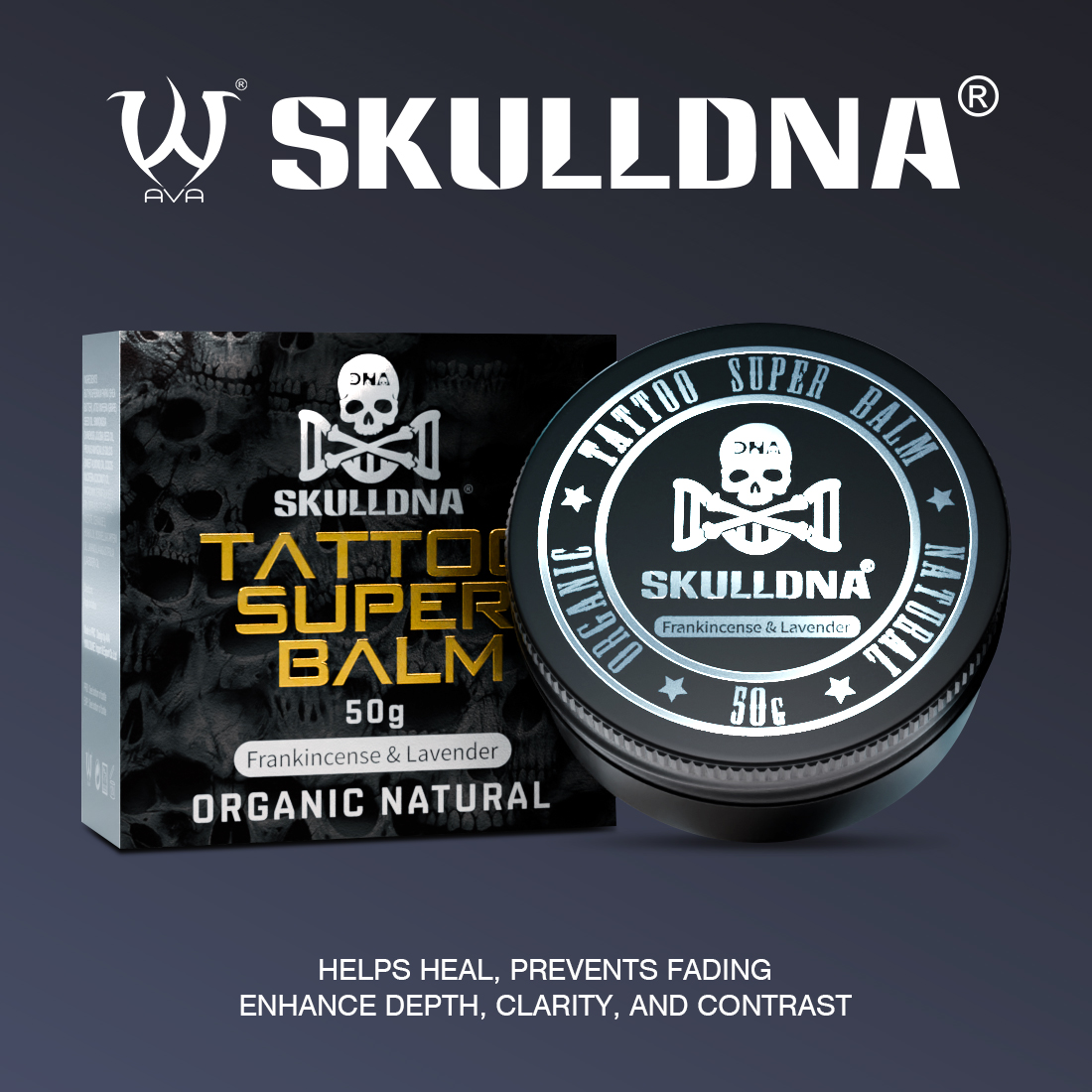 New Products for SKULLDNA Tattoo Repair Tattoo Balm